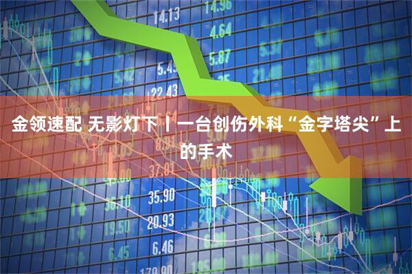 金领速配 无影灯下丨一台创伤外科“金字塔尖”上的手术